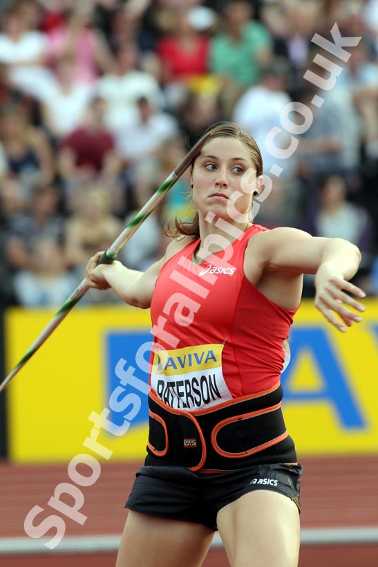Karra Patterson, Javelin, 2011 Aviva London Grand Prix
